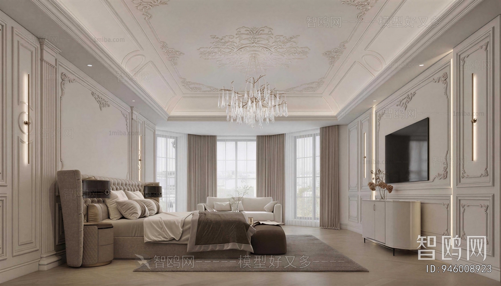 French Style Bedroom