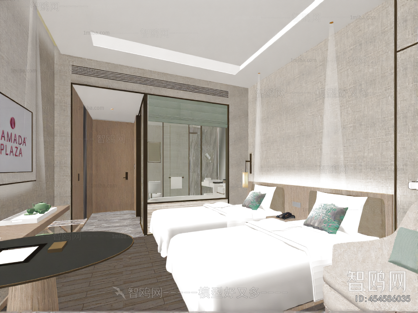 Modern Guest Room