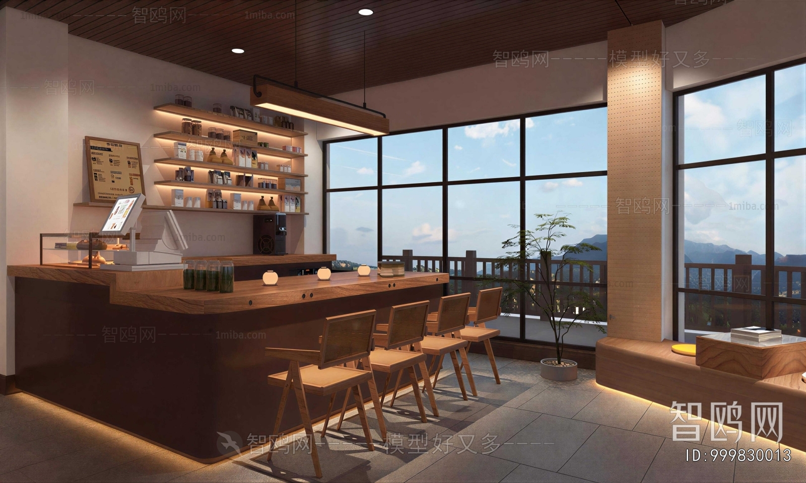 Modern Cafe