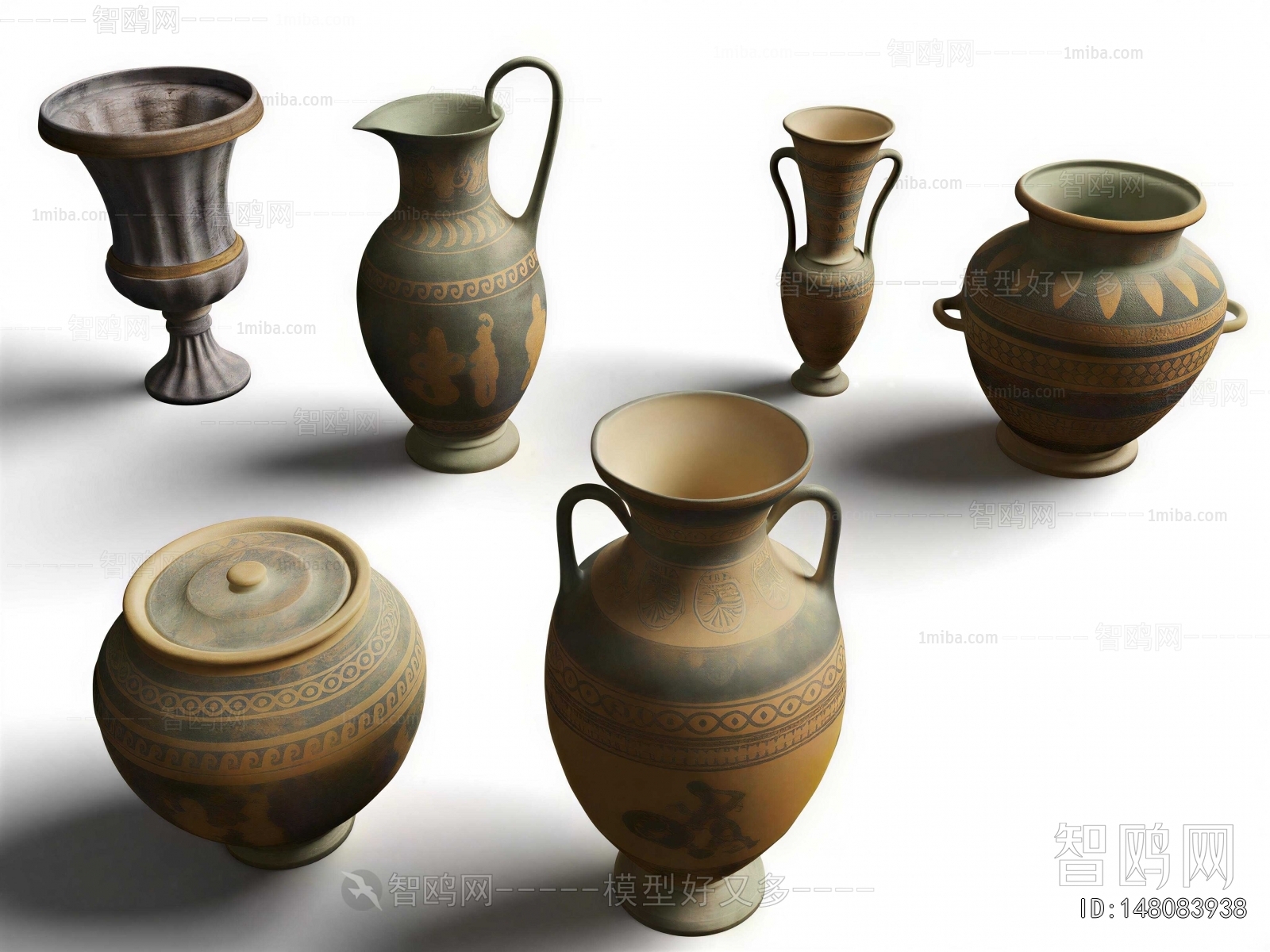 Wabi-sabi Style Clay Pot