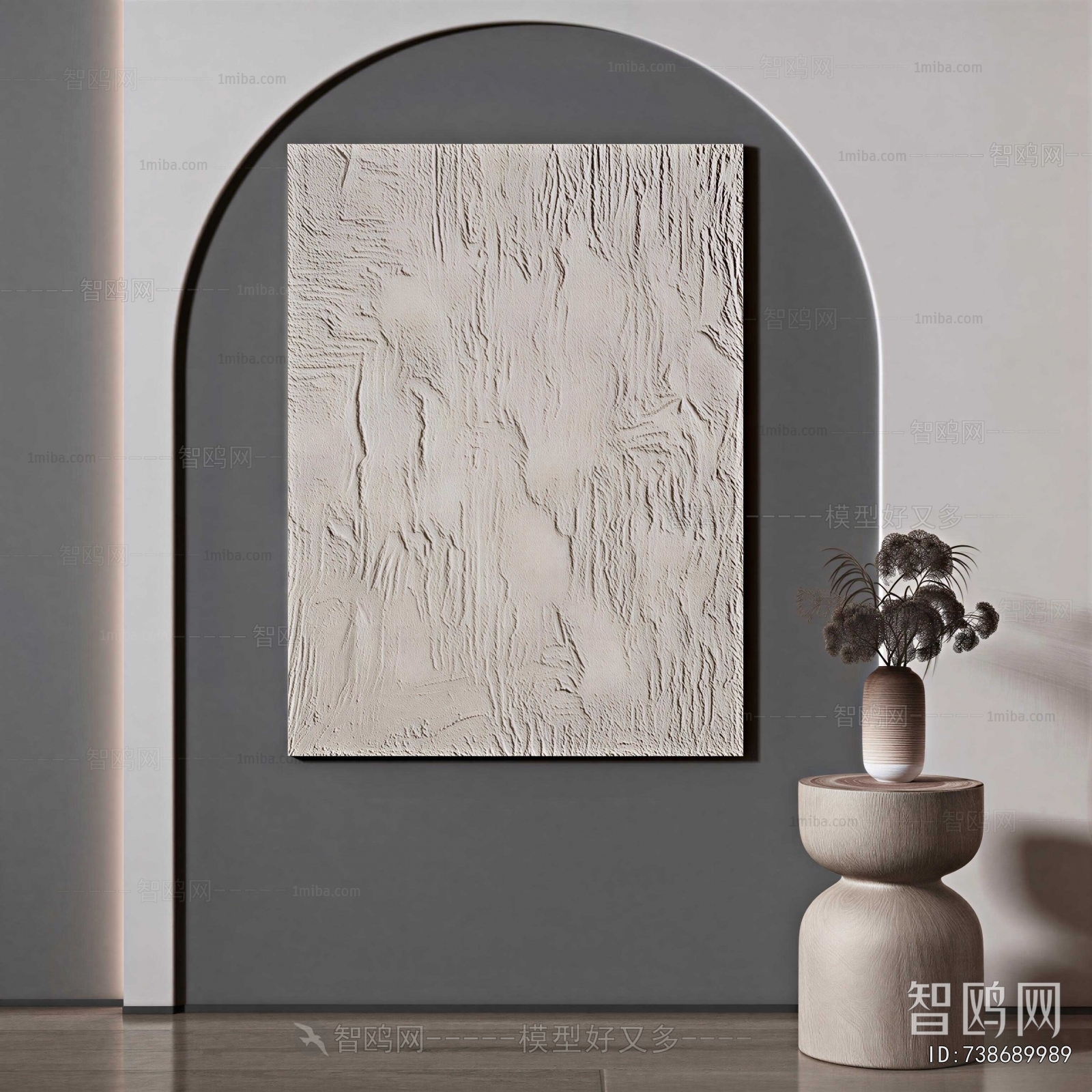 Wabi-sabi Style Painting
