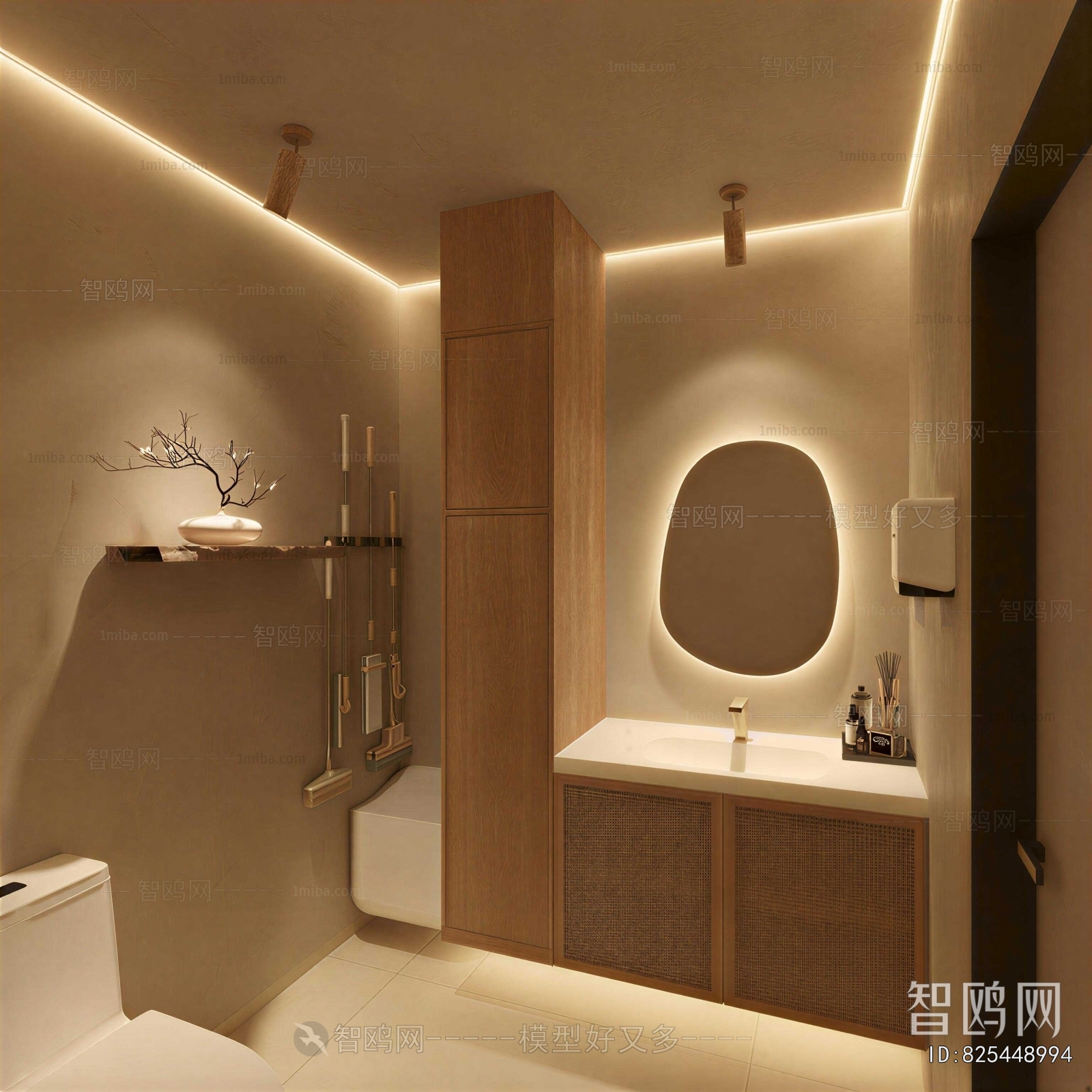 Wabi-sabi Style TOILET