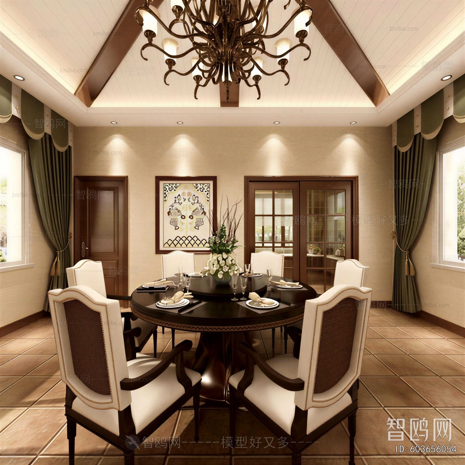 American Style Dining Room