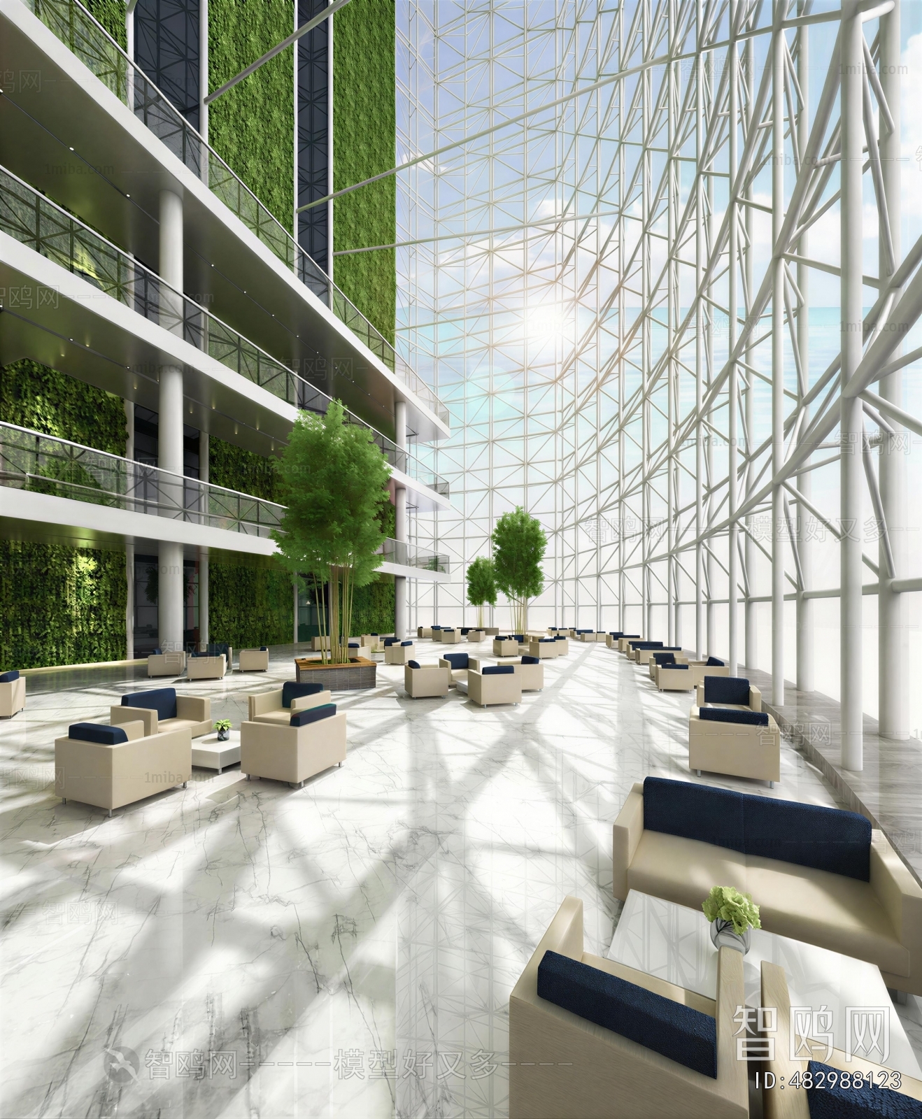 Modern Office Rest Area
