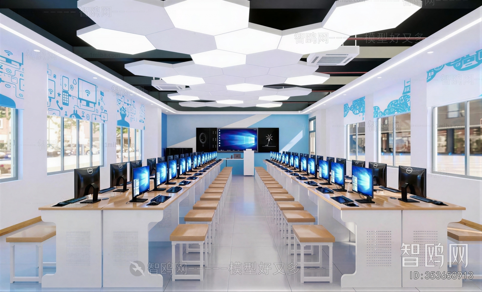 Modern School Classrooms