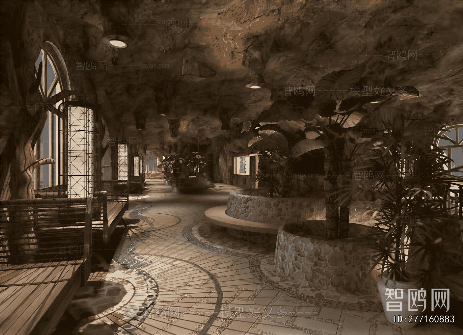 Wabi-sabi Style Restaurant