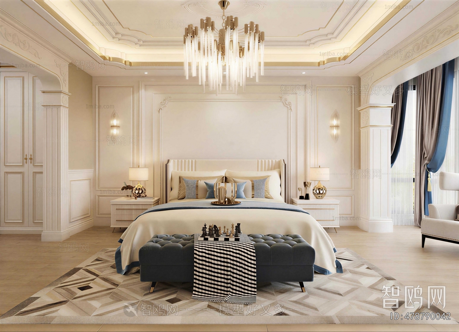 French Style Bedroom