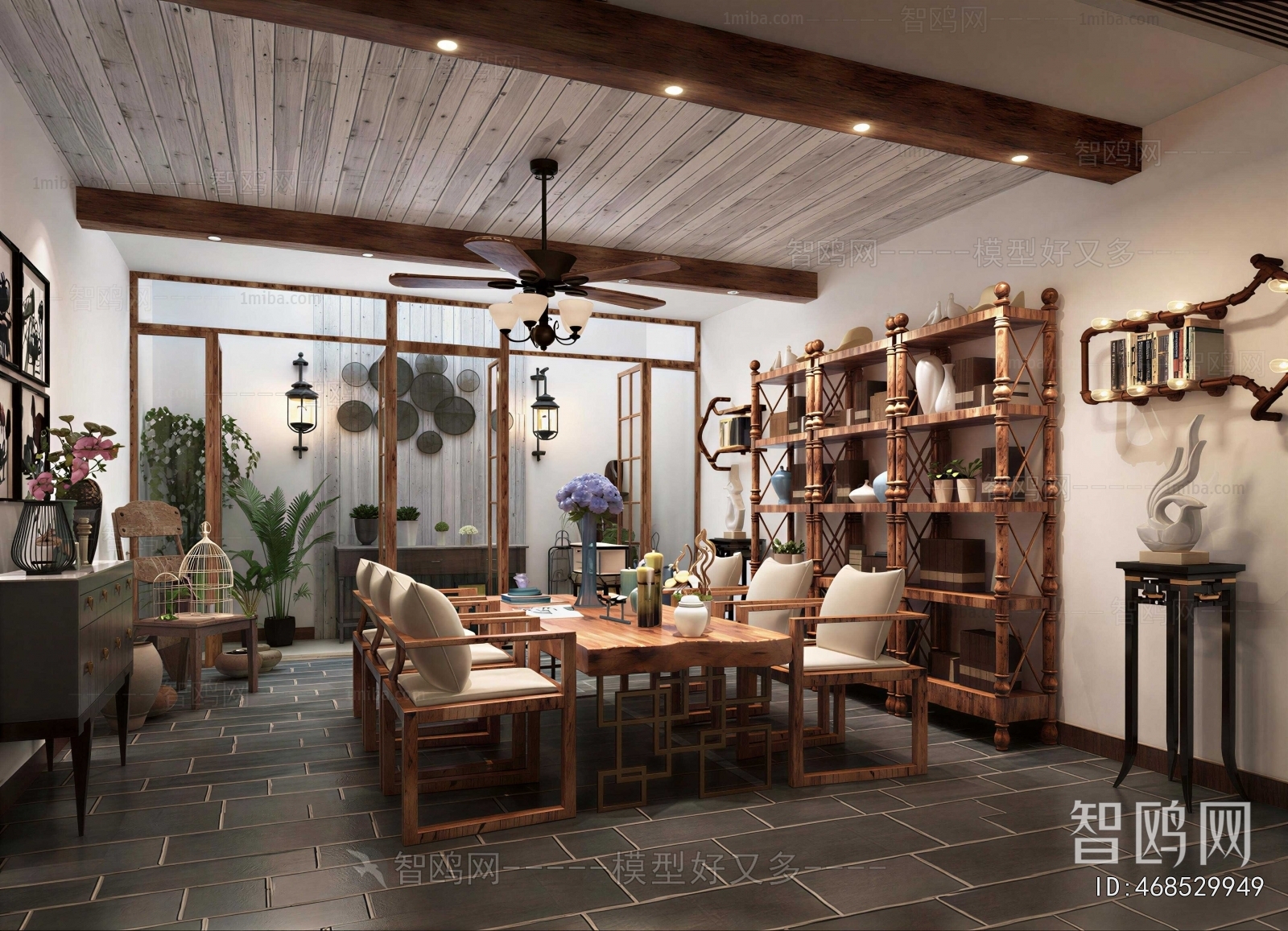 New Chinese Style Tea House