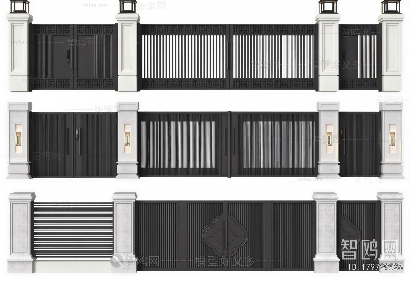 New Chinese Style Gate