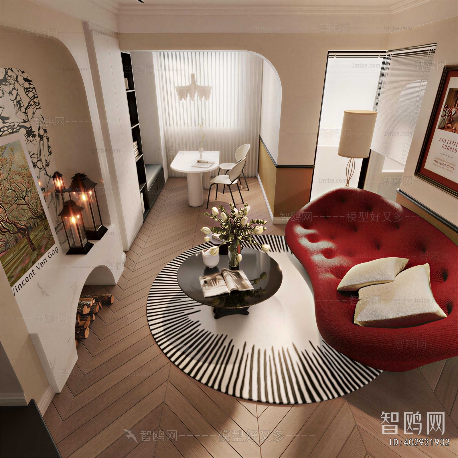 French Style A Living Room