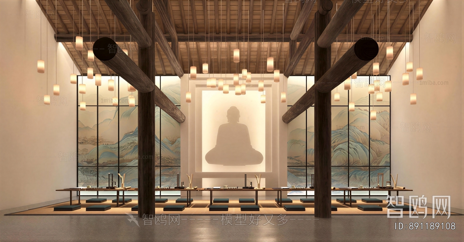 New Chinese Style Teahouse Tea House