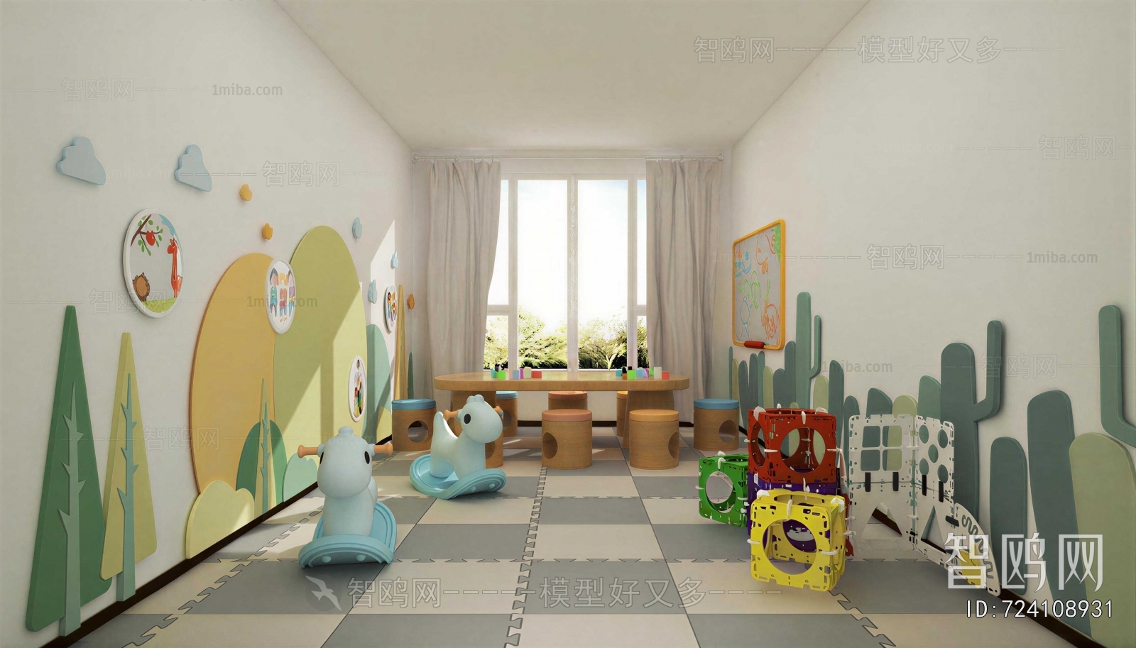 Modern Children's Playroom