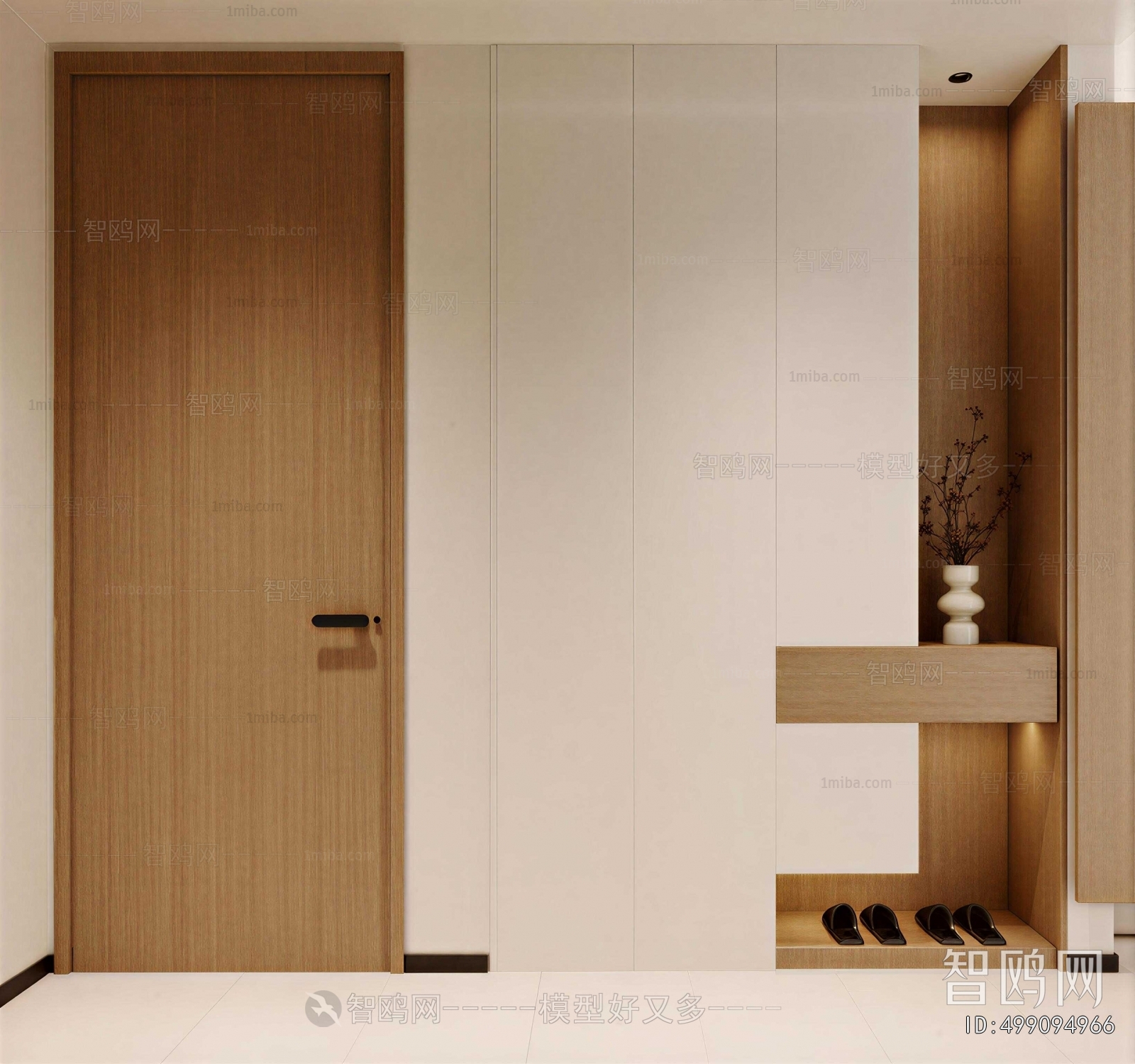 Modern Shoe Cabinet