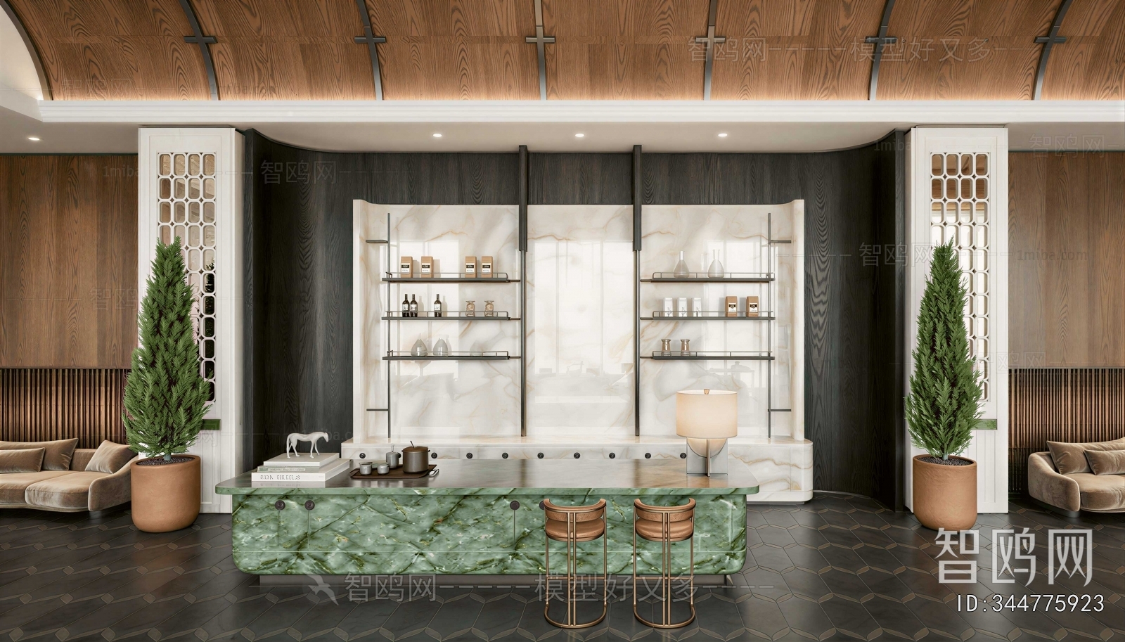 Modern Real Estate Sales Office