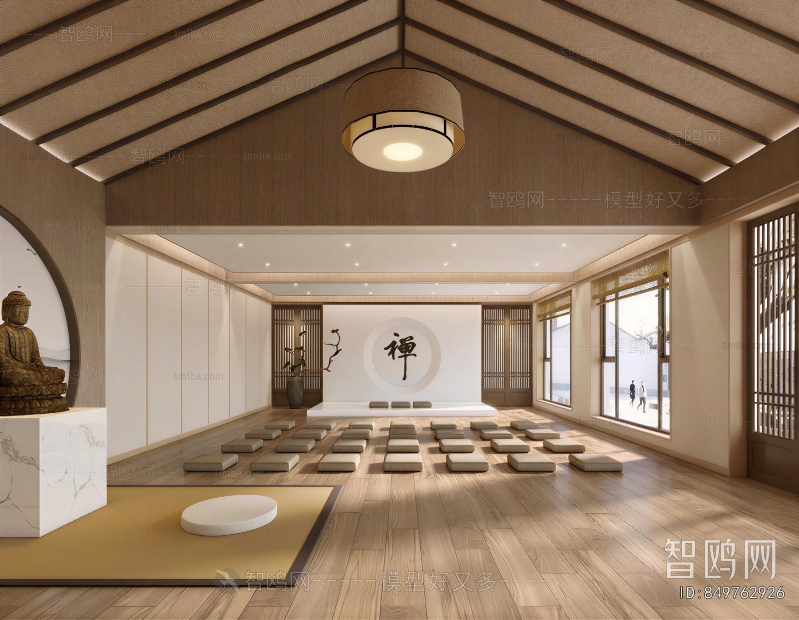 New Chinese Style Buddhist Temples