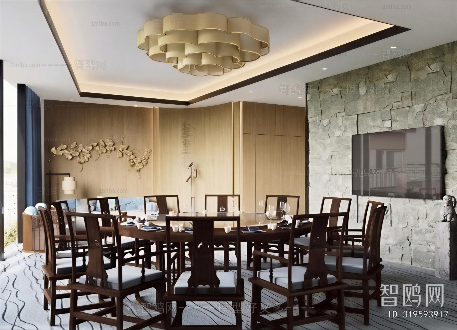 New Chinese Style Restaurant Box