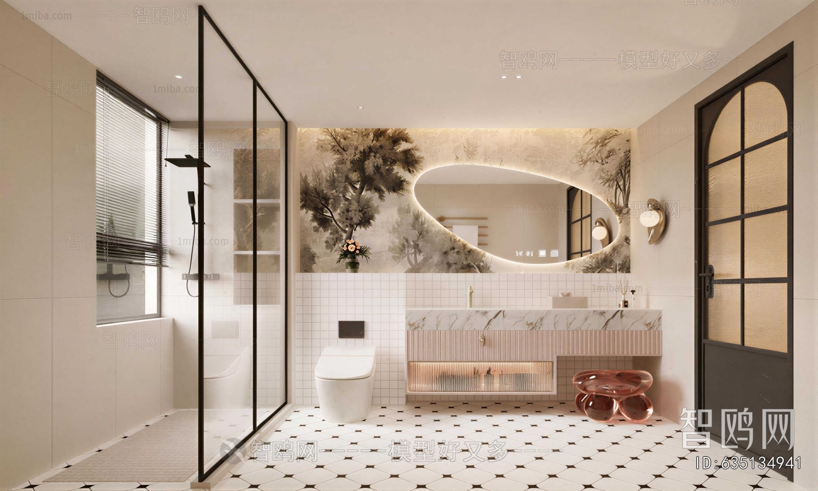 French Style TOILET