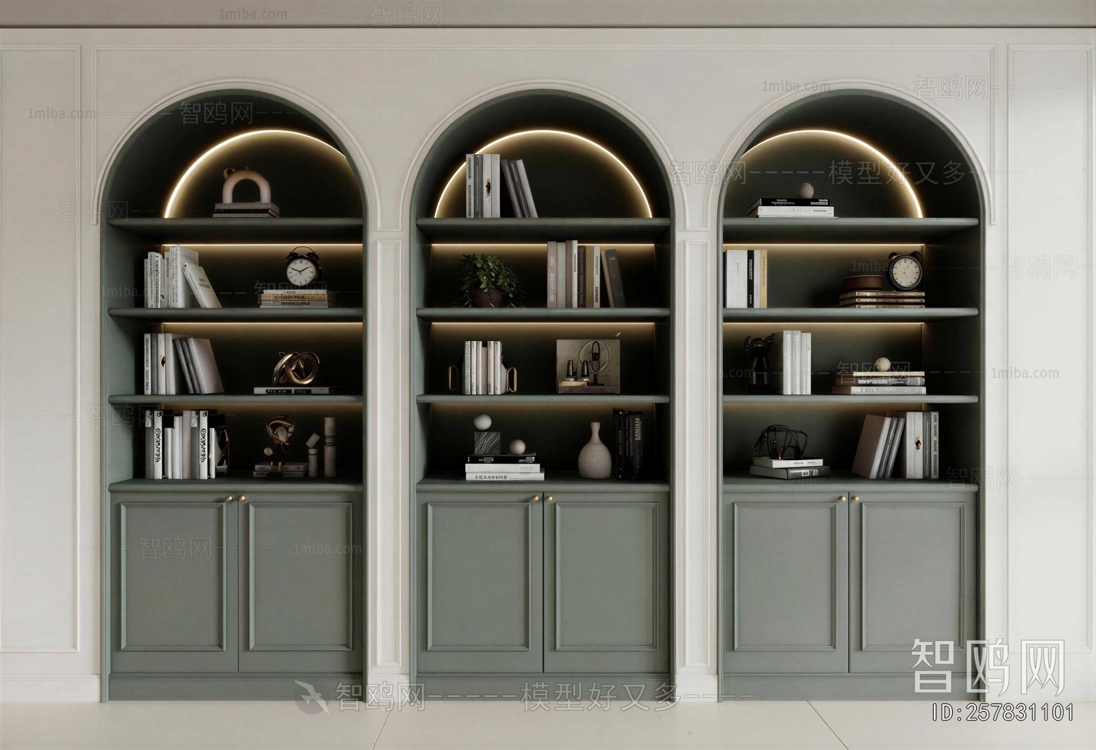 French Style Bookcase
