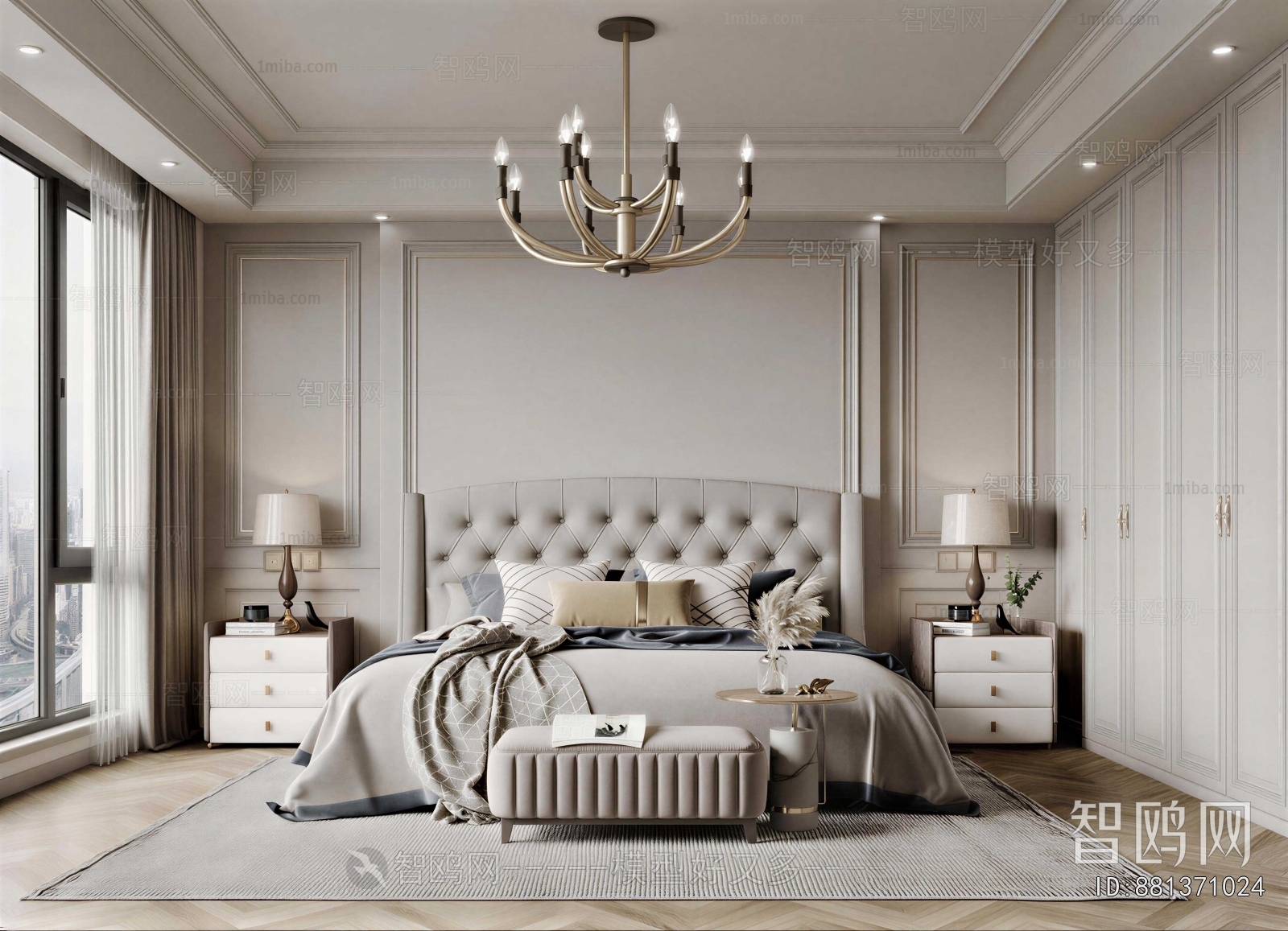 American Style Bedroom
