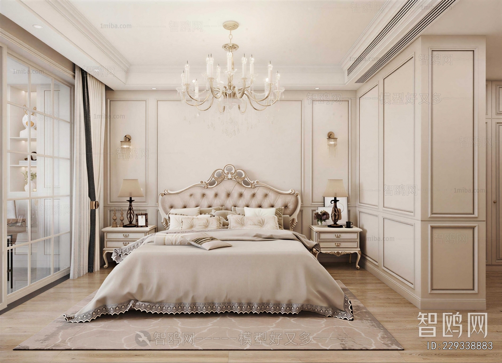 French Style Bedroom