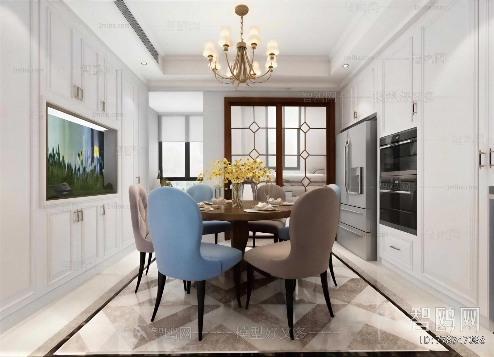 American Style Dining Room