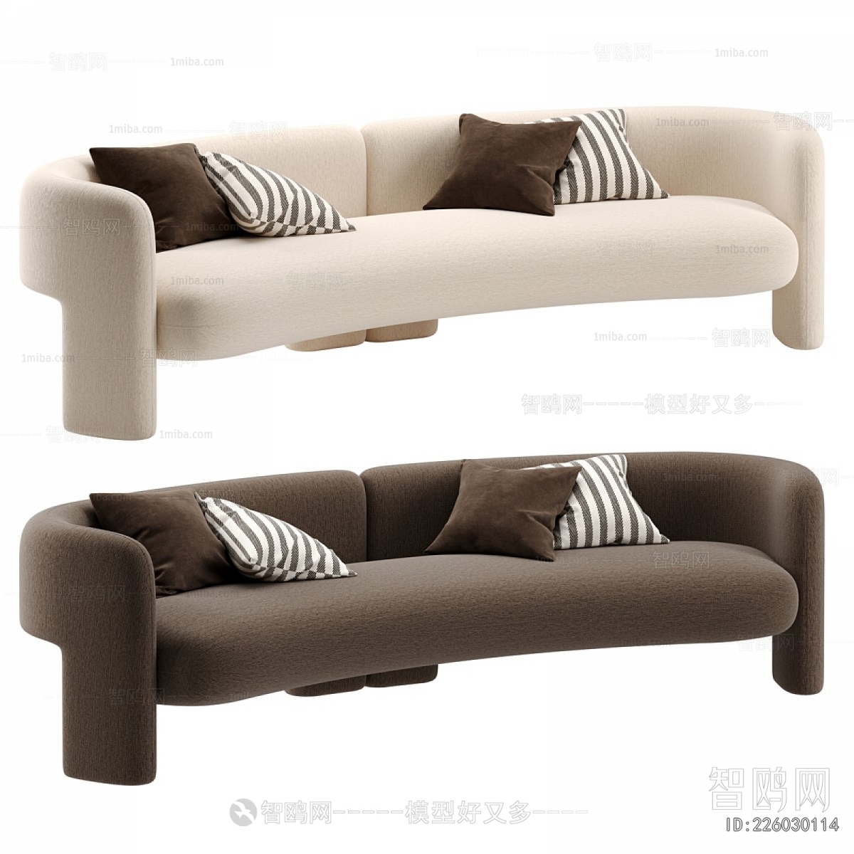 Modern Three-seat Sofa