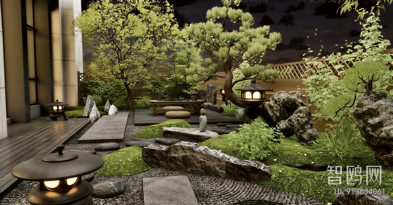Japanese Style Courtyard/landscape