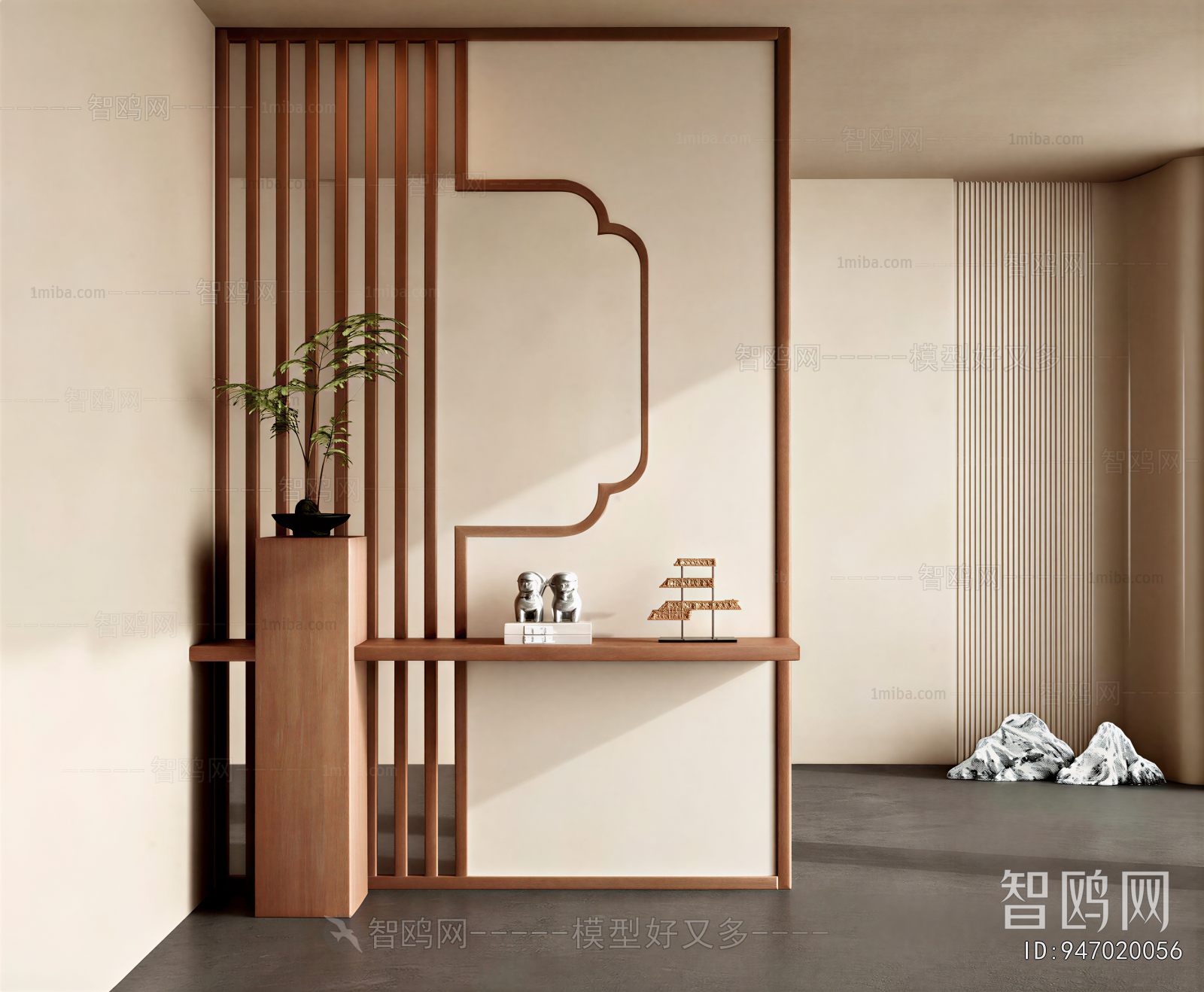 New Chinese Style Hallway