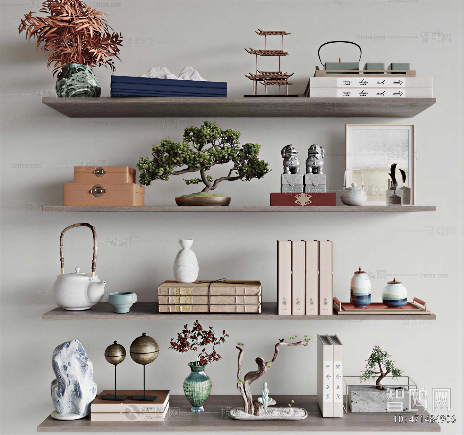 New Chinese Style Decorative Set