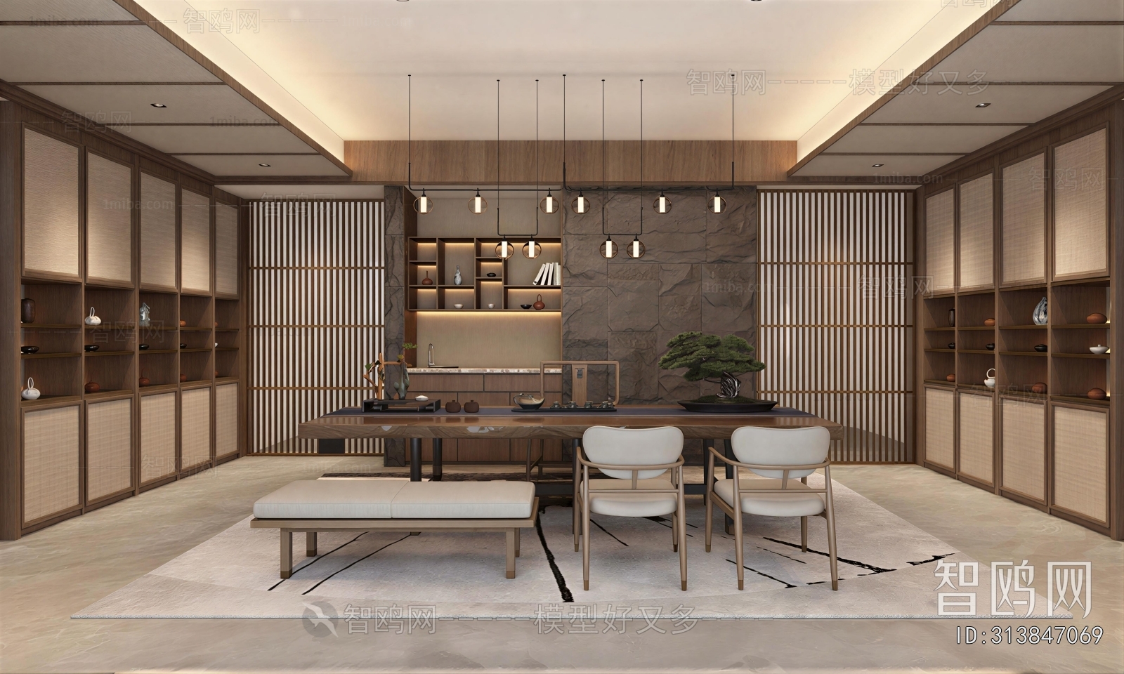 New Chinese Style Tea House