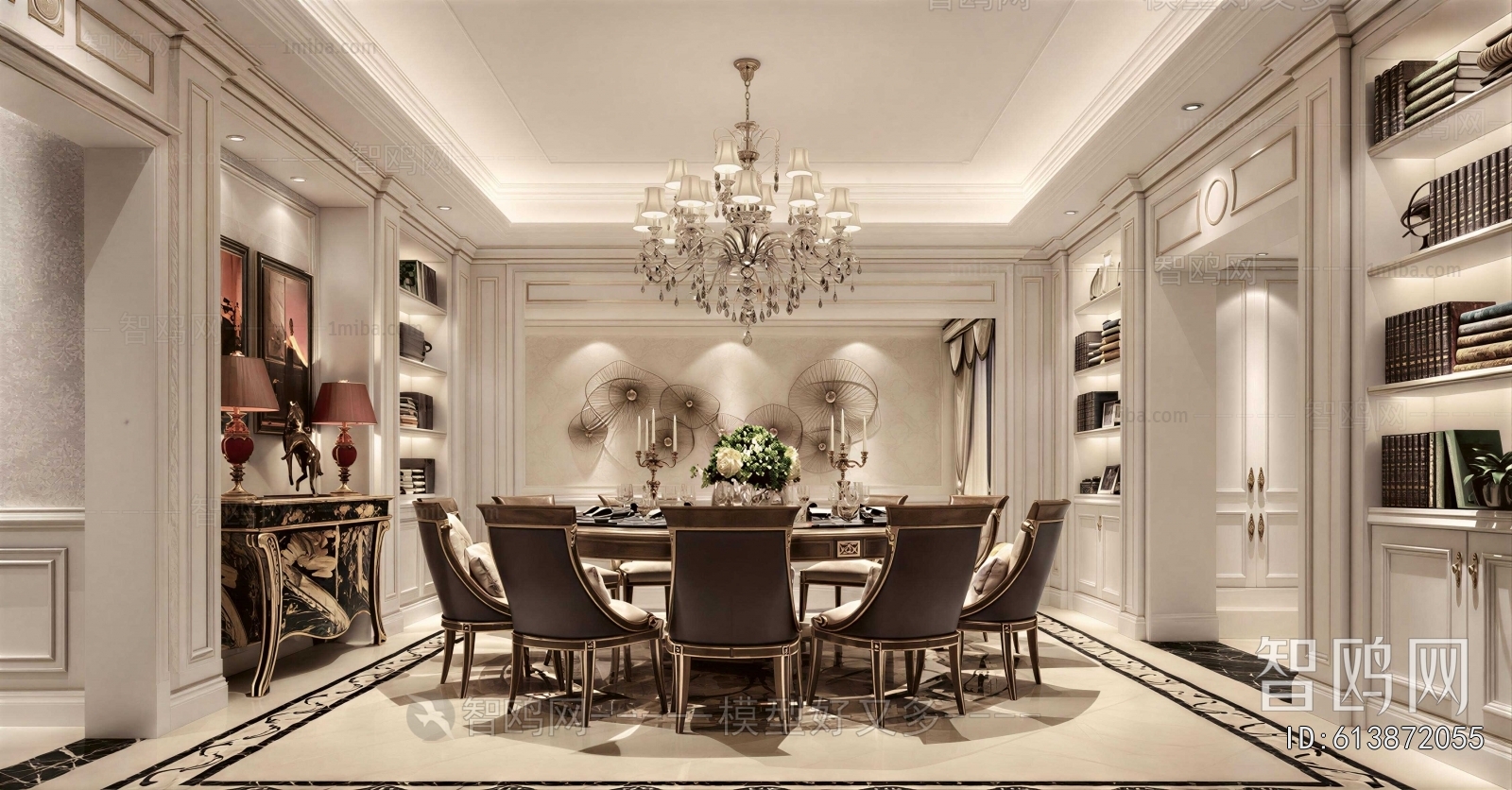 New Classical Style Dining Room