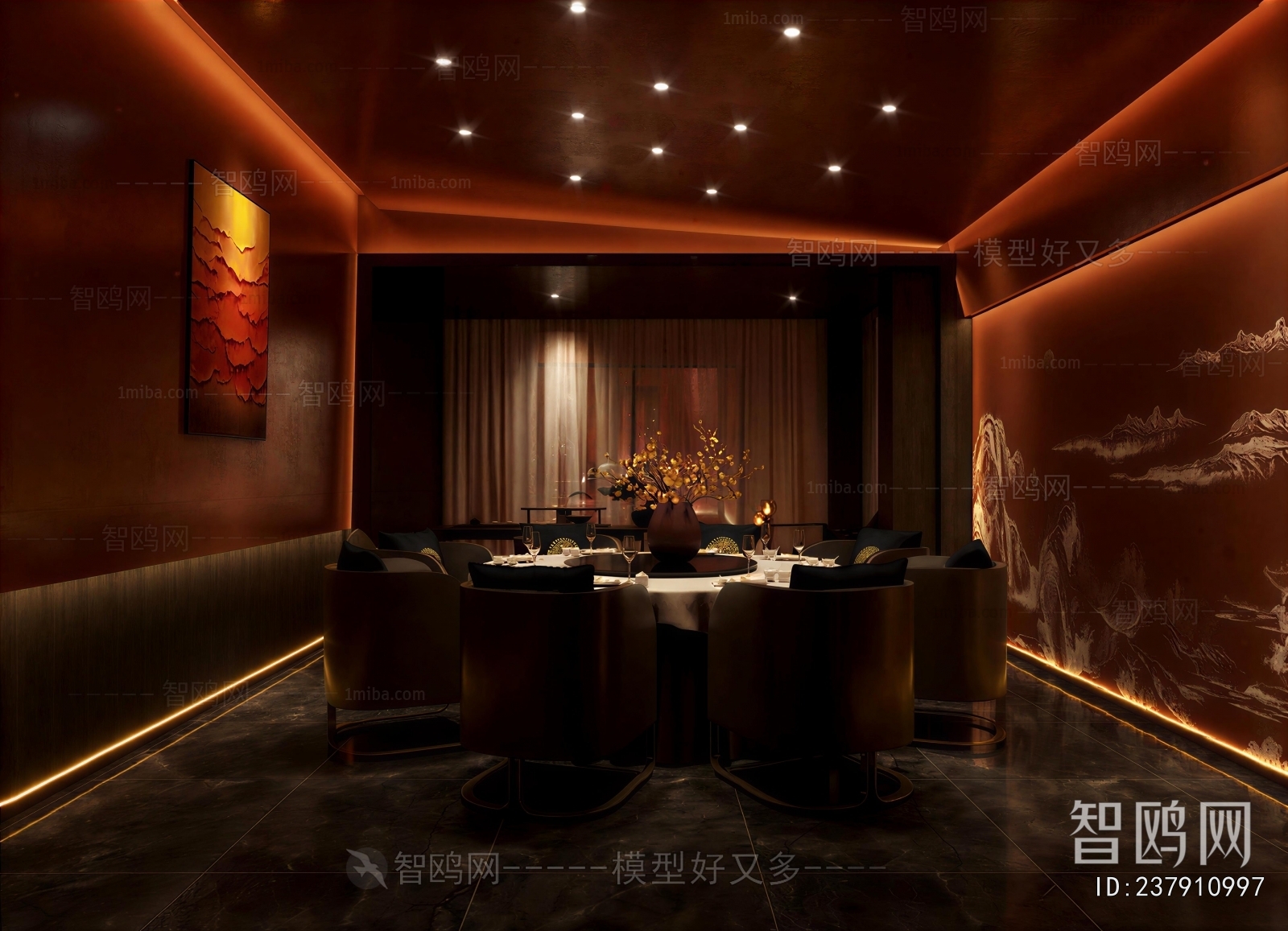 New Chinese Style Restaurant Box