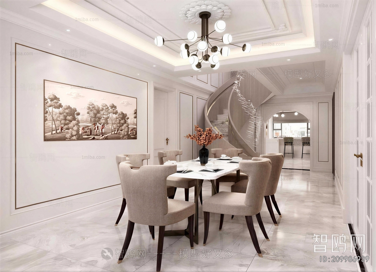 American Style Dining Room