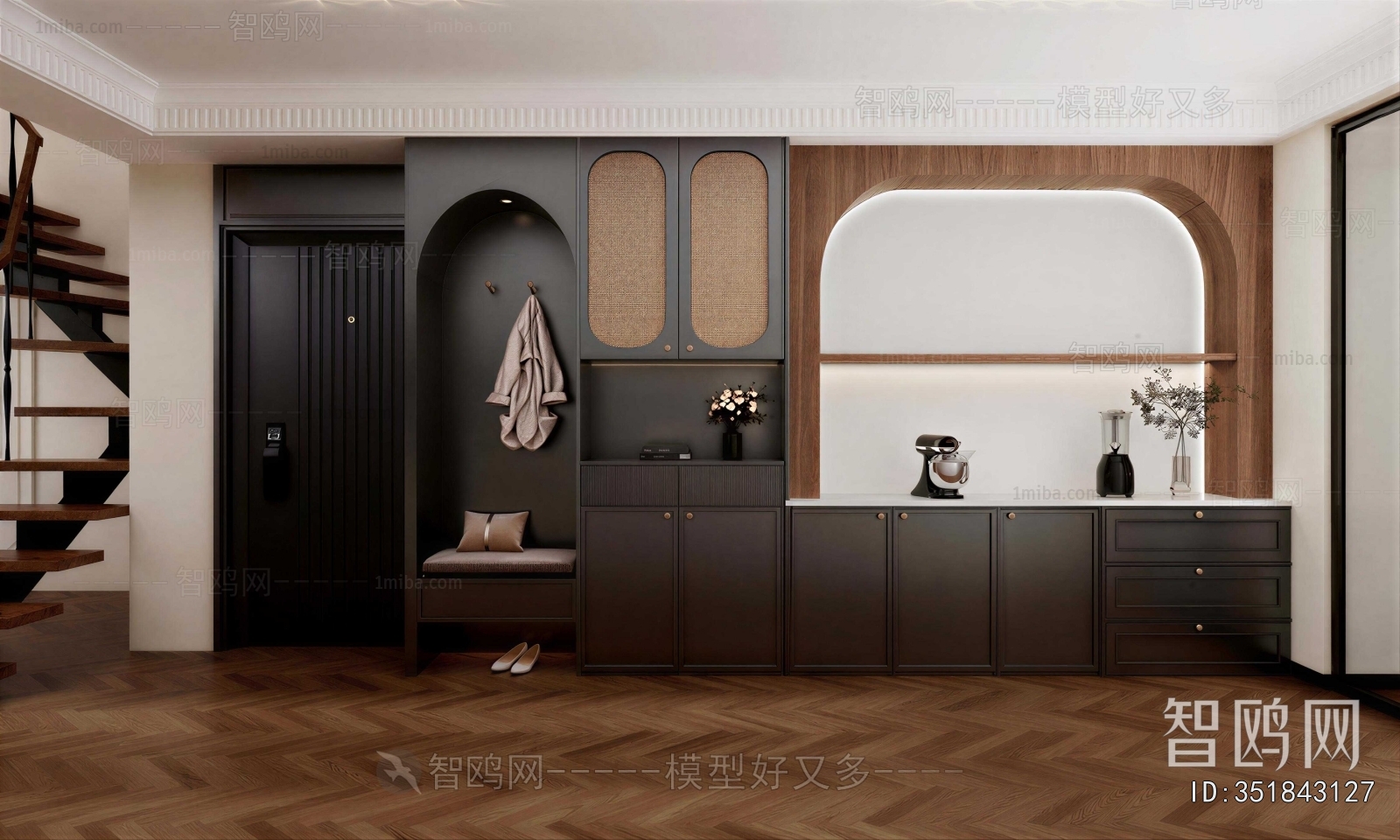 Modern Hallway
