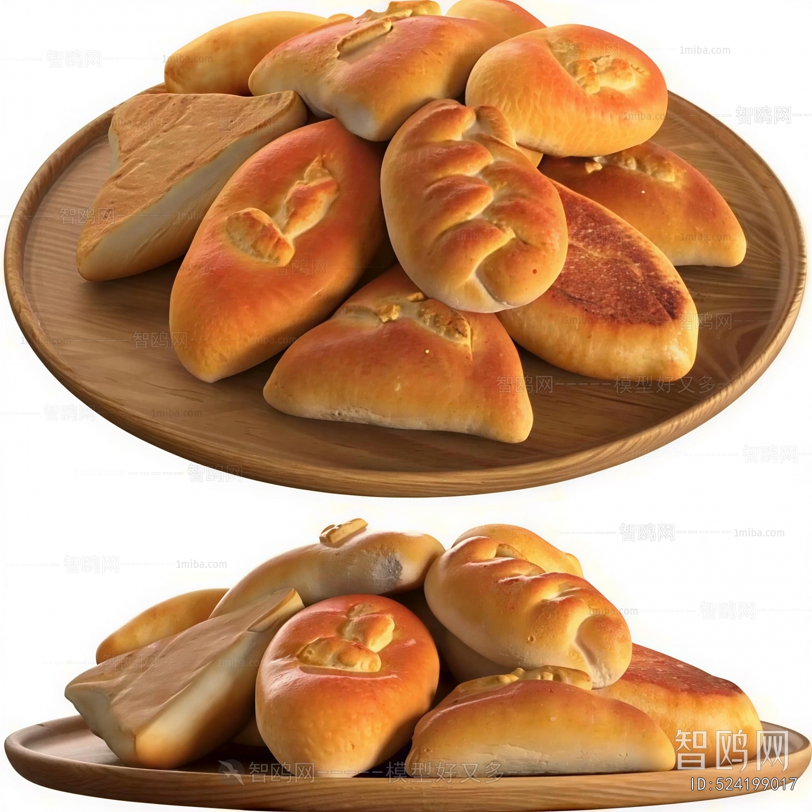 Modern Bread Cake