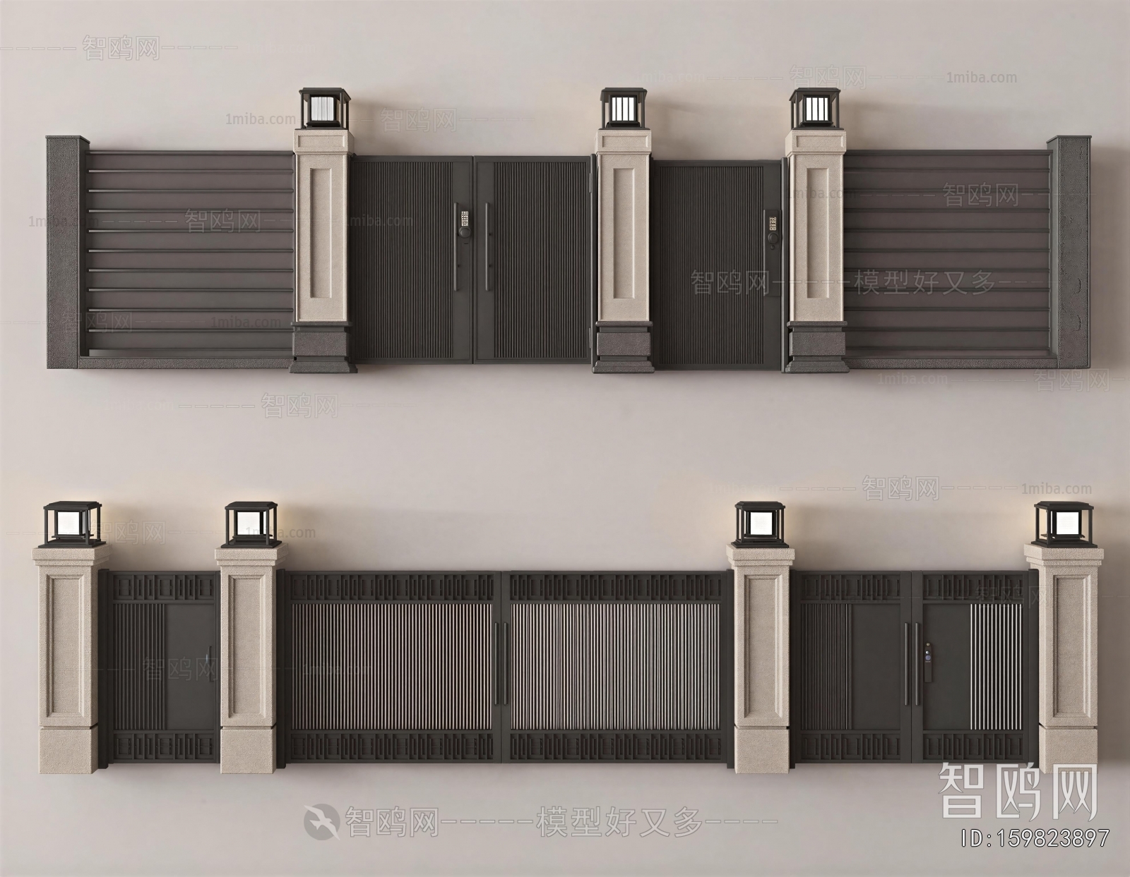 New Chinese Style Gate