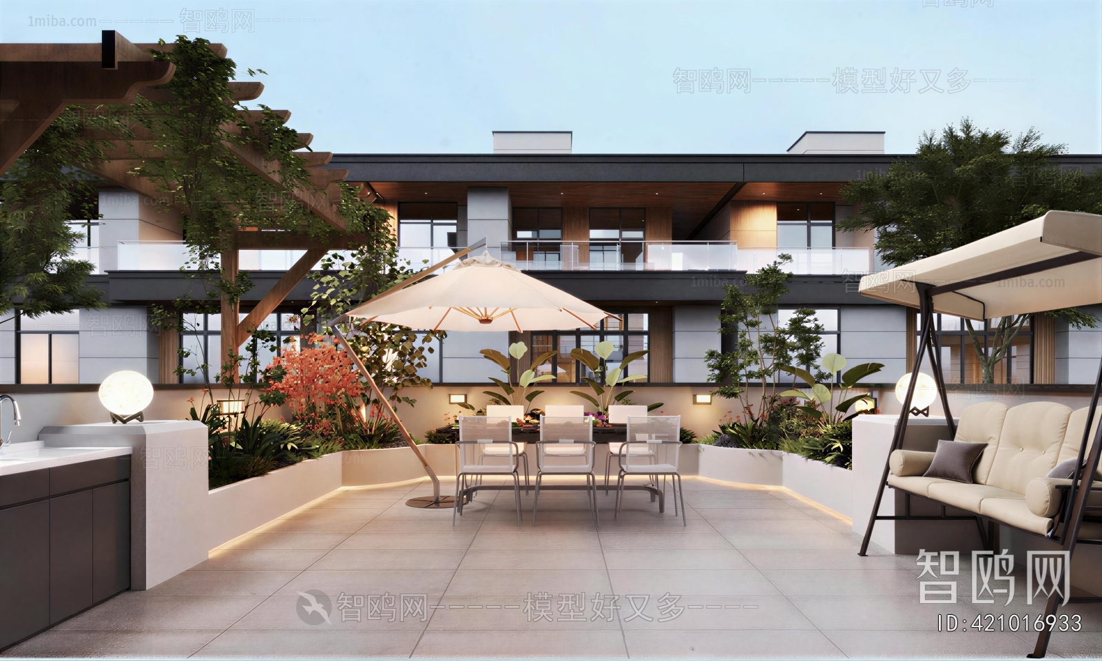 Modern Terrace