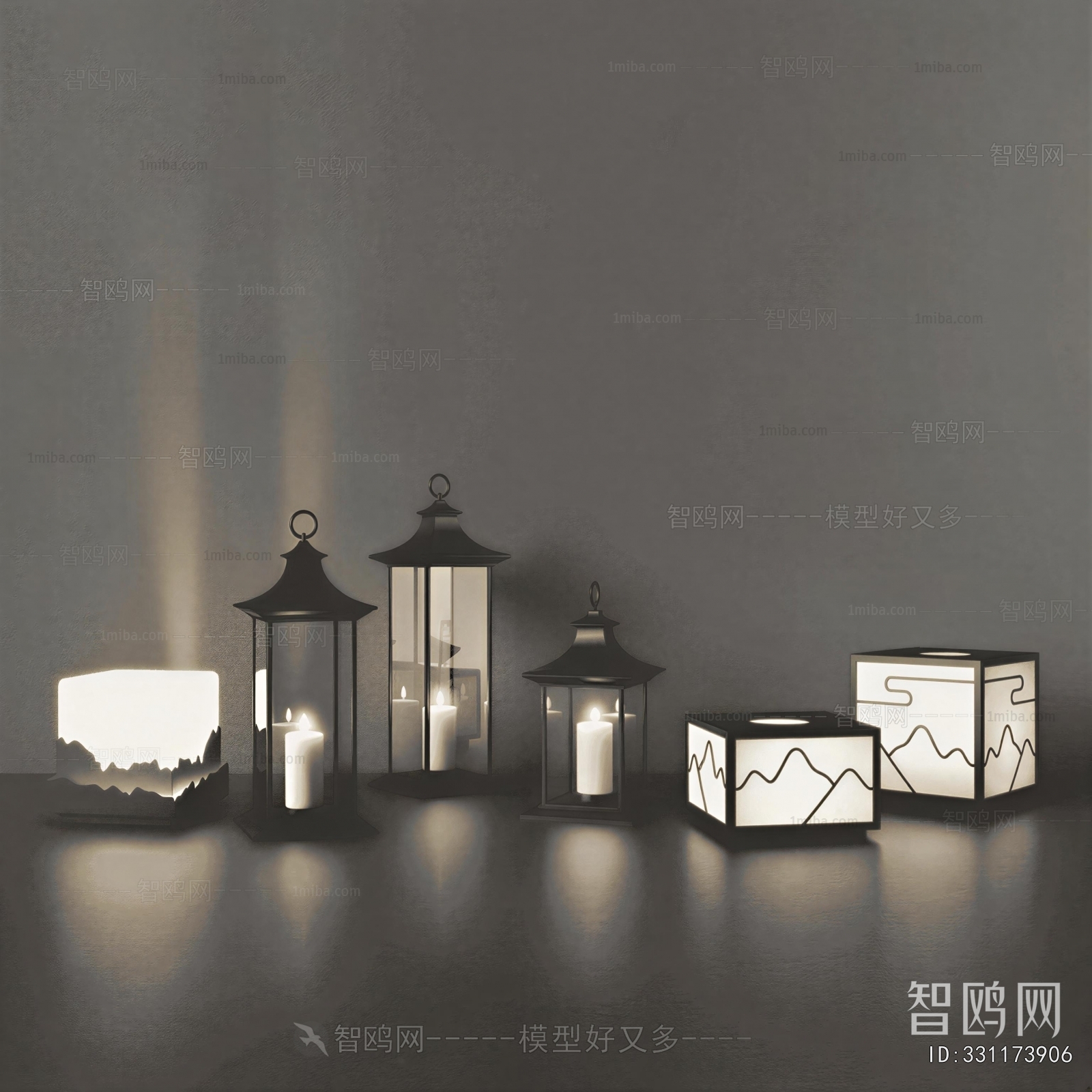 New Chinese Style Outdoor Light