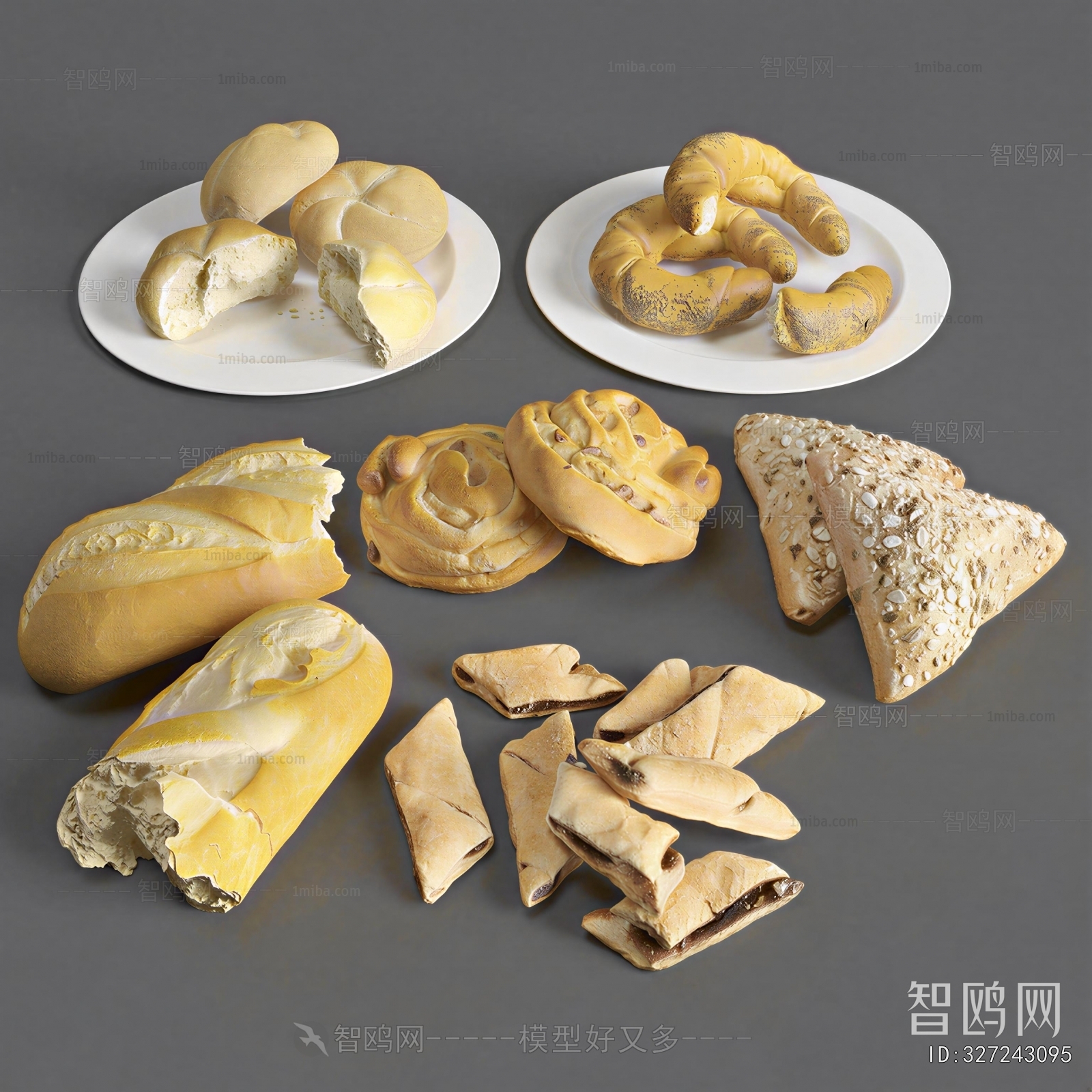Modern Bread Cake