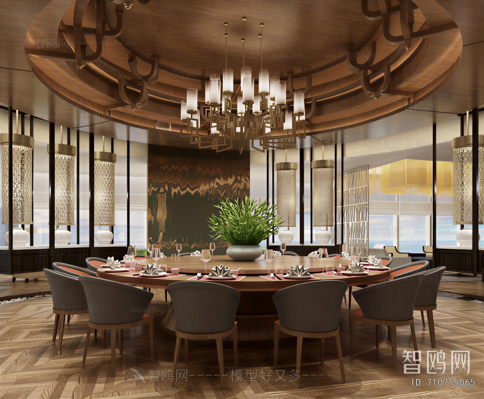 New Chinese Style Restaurant Box