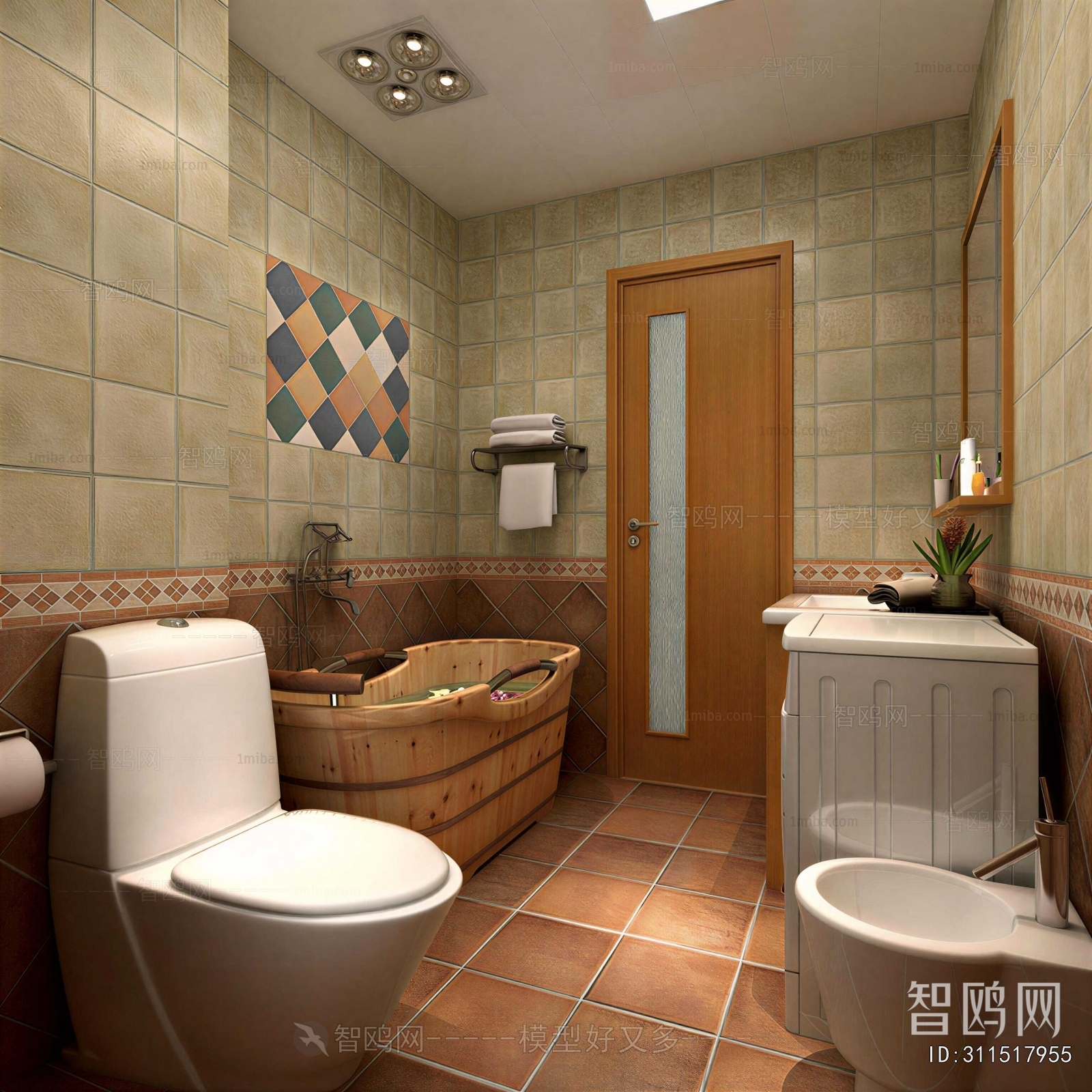 Retro Style TOILET