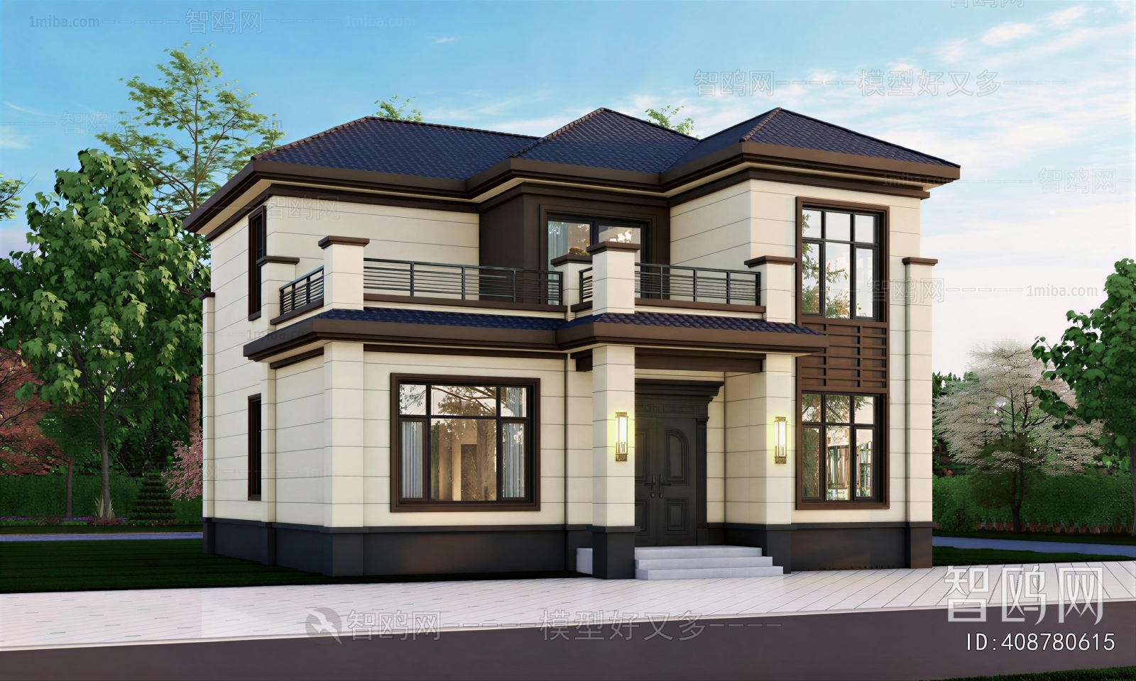 New Chinese Style Detached Villa
