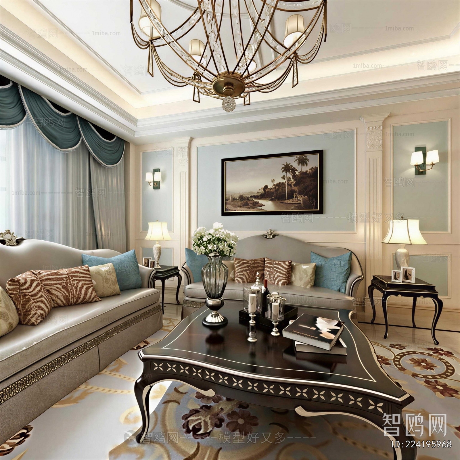 European Style A Living Room