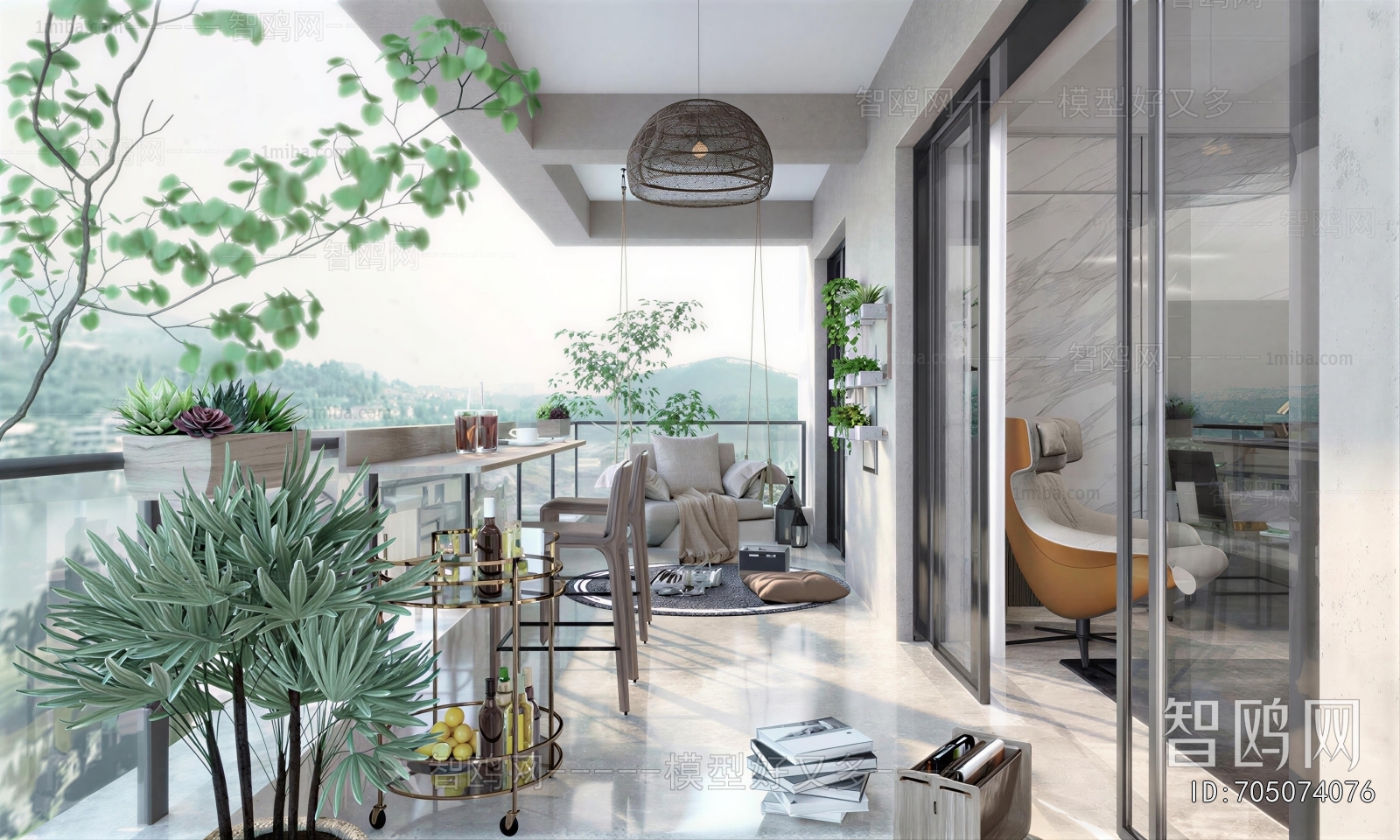Modern Leisure Balcony