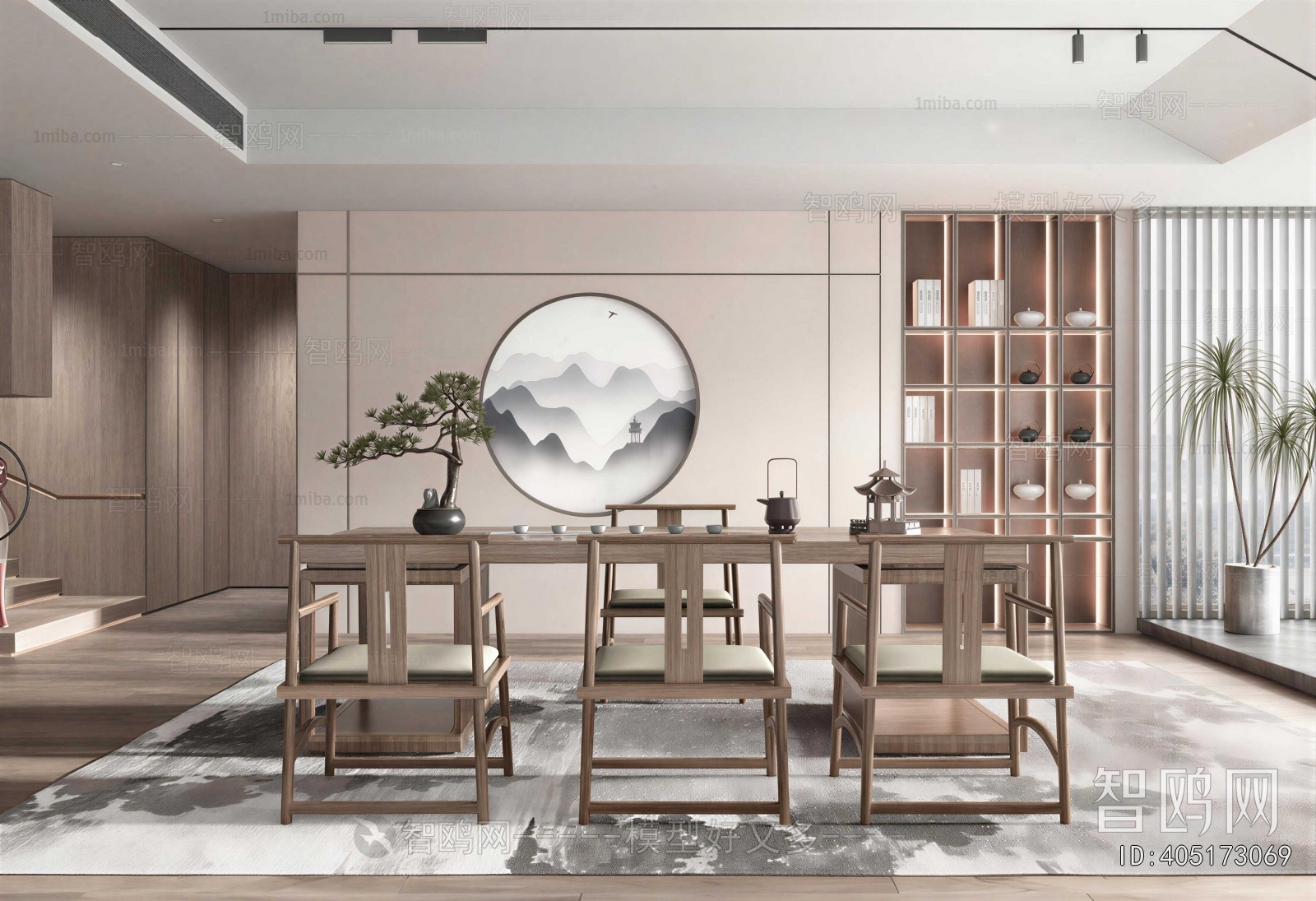 New Chinese Style Tea House