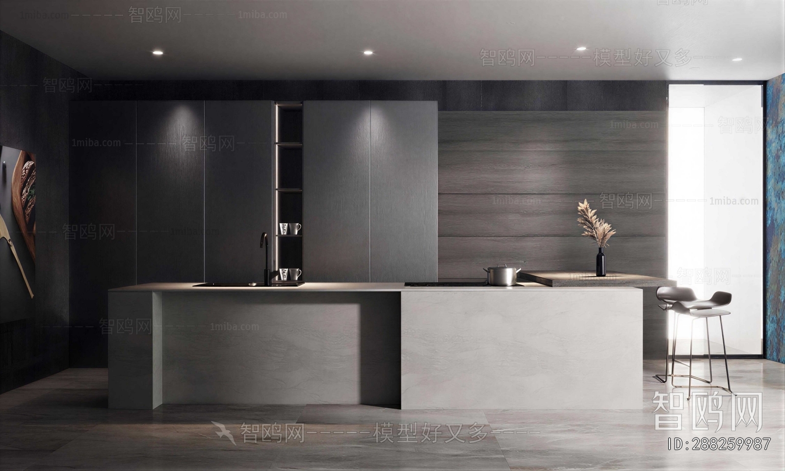 Modern The Kitchen