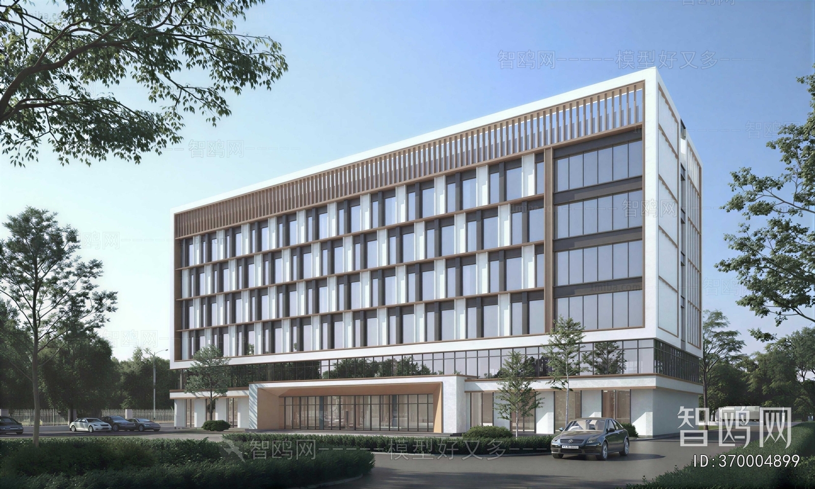 Modern Appearance Of Commercial Building