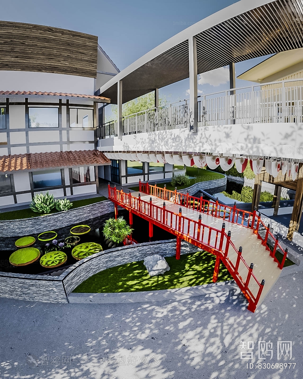 New Chinese Style Exhibition Hall