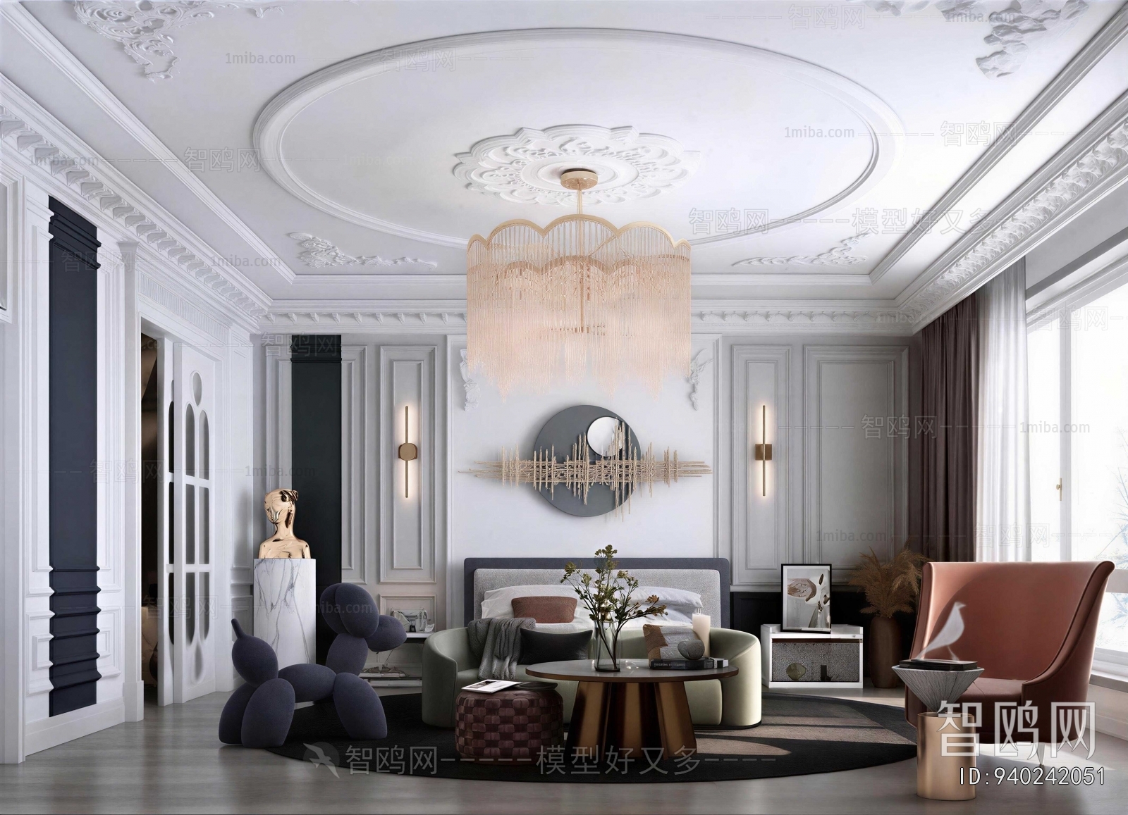 French Style Bedroom