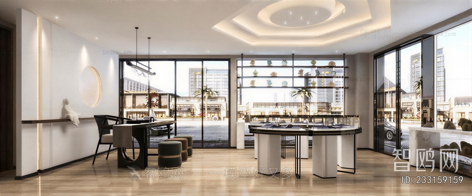New Chinese Style Jewelry Store